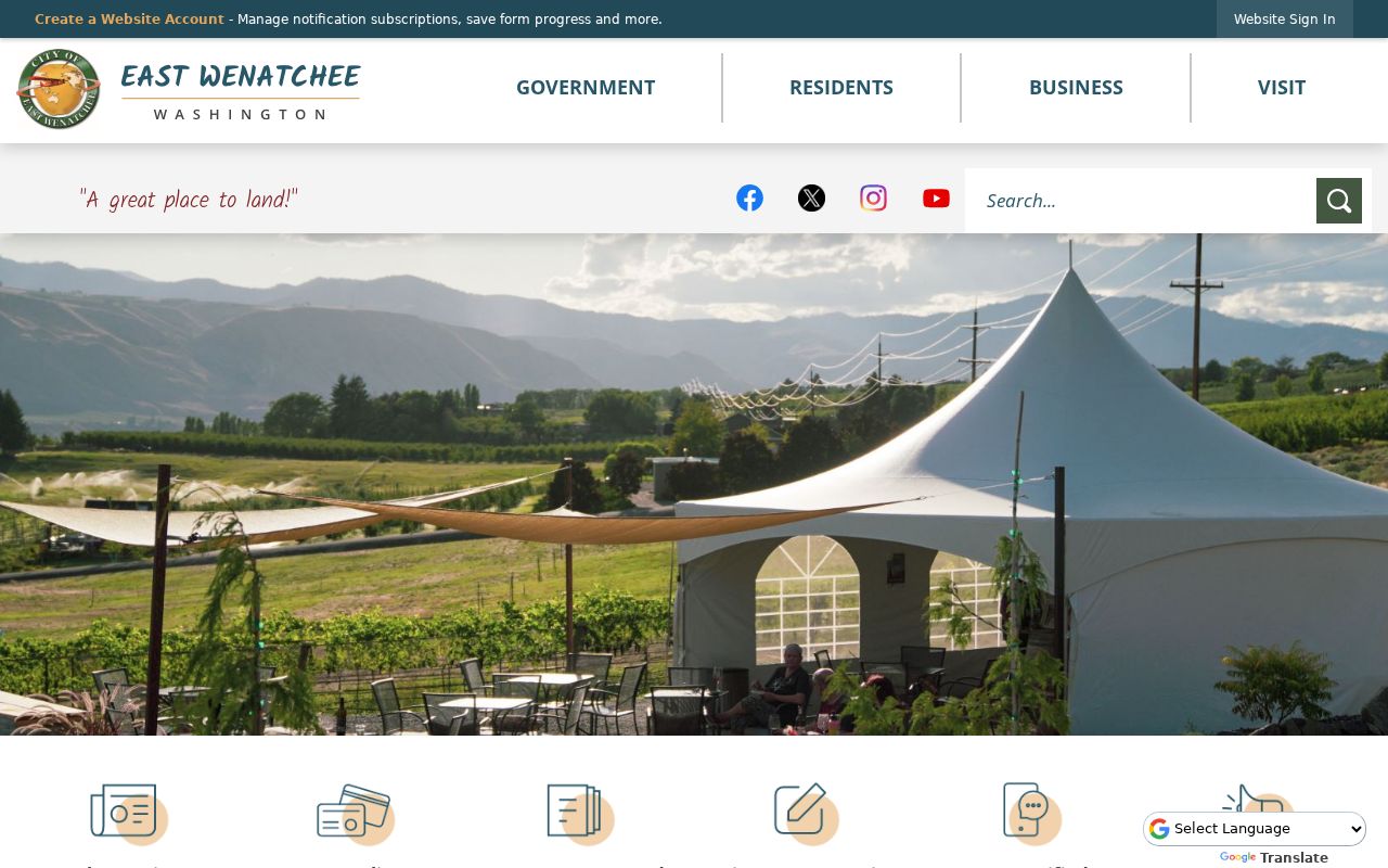East Wenatchee criminal records city government homepage
